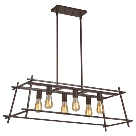 Varaluz Hashtag 6-Lt Linear Pendant AC1559